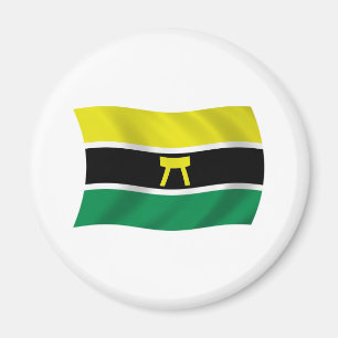 Aimant du drapeau du peuple Ashanti