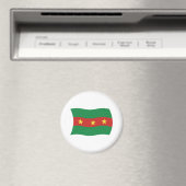Aimant du drapeau du peuple Ewe (In Situ (Lave-vaisselle))
