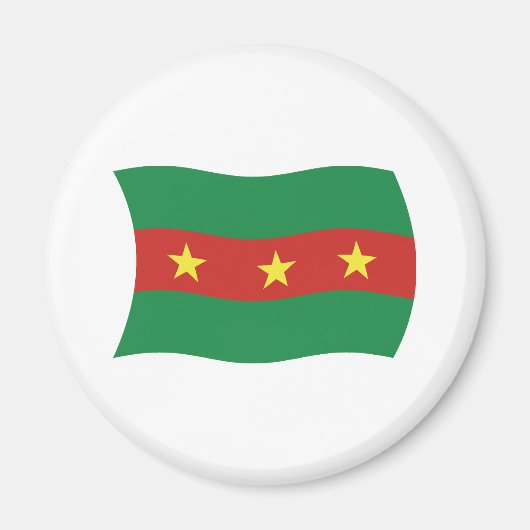 Aimant du drapeau du peuple Ewe (Devant)