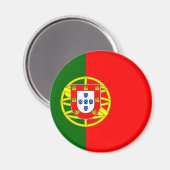 Aimant du drapeau du Portugal (Recto/Verso)