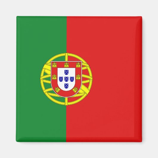 Aimant du drapeau du Portugal (Devant)