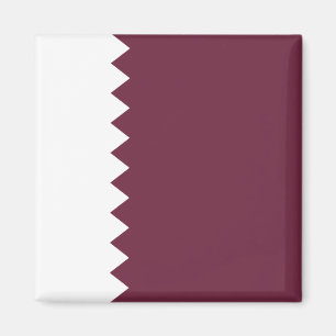 Aimant du drapeau du Qatar