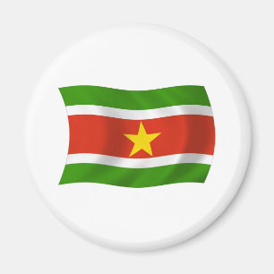 Aimant du drapeau du Suriname