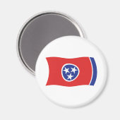 Aimant du drapeau du Tennessee (Recto/Verso)
