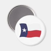 Aimant du drapeau du Texas (Recto/Verso)