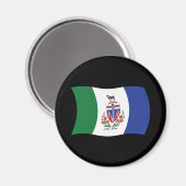 Aimant du drapeau du Yukon (Recto/Verso)