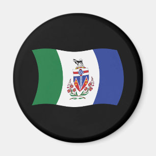 Aimant du drapeau du Yukon