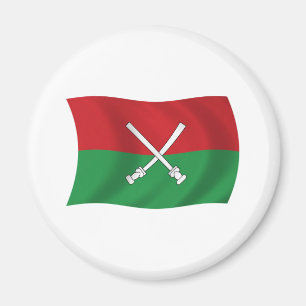 Aimant du drapeau Li et Miao de Hainan