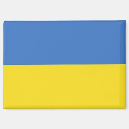 aimant du drapeau ukrainien (Recto)
