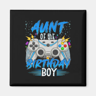 Aimant Du jeu vidéo du garçon d'anniversaire Joueurs d'an