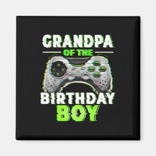 Aimant Du Joueur Vidéo Enfant Anniversaire Famille Matchi