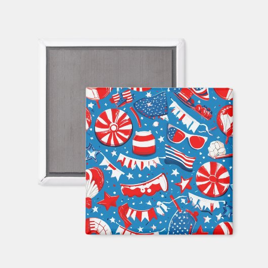 Aimant du jour du travail (Recto/Verso)