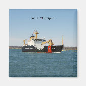 Aimant du longeron (Devant)