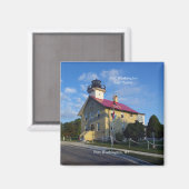 Aimant du phare de Port Washington (Recto/Verso)