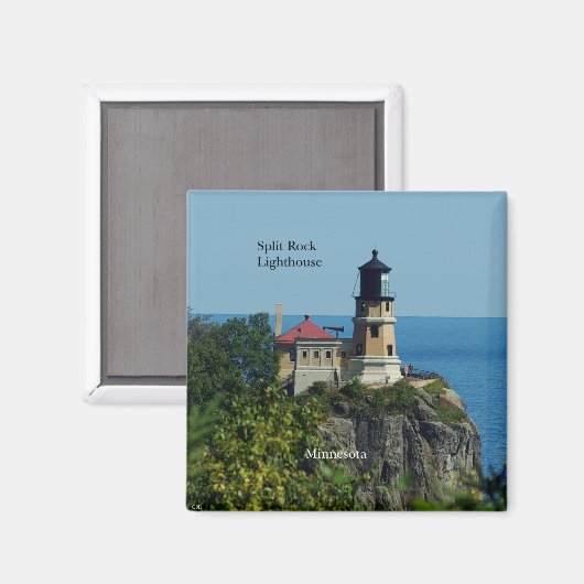 Aimant du phare de Split Rock (Recto/Verso)
