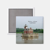aimant du phare d'Hudson Athens (Recto/Verso)