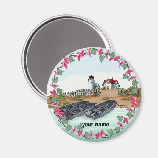 Aimant du phare du Cap Neddick (Recto/Verso)