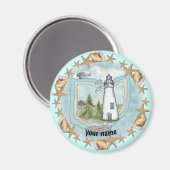 Aimant du phare Ohio Shells (Recto/Verso)