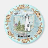 Aimant du phare Ohio Shells (Devant)