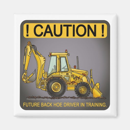 Aimant du pilote de backhoe futur (Devant)