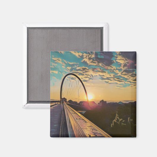 Aimant du pont Sunset (Recto/Verso)