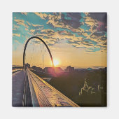 Aimant du pont Sunset (Devant)