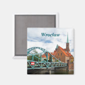 Aimant du pont Tumski de Wroclaw (Recto/Verso)