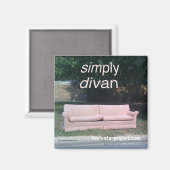 Aimant du projet Sofa (Recto/Verso)