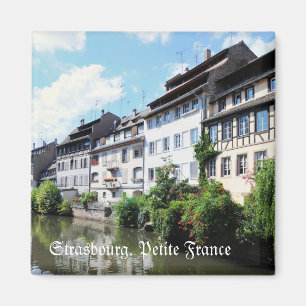 Aimant du quartier touristique "Petite France" à Strasbou