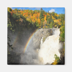 Aimant du Québec d'arc-en-ciel de cascade de