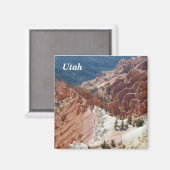 aimant du réfrigérateur utah (Recto/Verso)