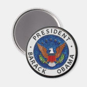 Aimant du sceau présidentiel d'Obama (Recto/Verso)