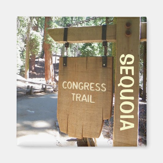 Aimant du sentier Sequoia/Congress ! (Devant)