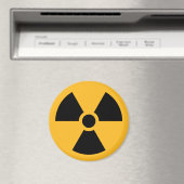 Aimant du symbole de rayonnement nucléaire (In Situ (Lave-vaisselle))