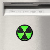 Aimant du symbole de rayonnement vert (In Situ (Lave-vaisselle))