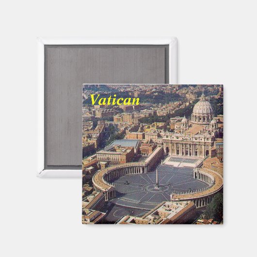 Aimant du Vatican (Recto/Verso)