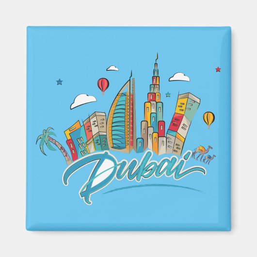 Aimant dubaï (Devant)