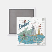 Aimant Dubaï (Recto/Verso)