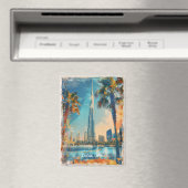 Aimant Dubaï Émirats Arabes Unis Burj Khalifa (In Situ (Lave-vaisselle))