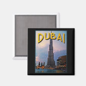 Aimant Dubaï Travel (Recto/Verso)
