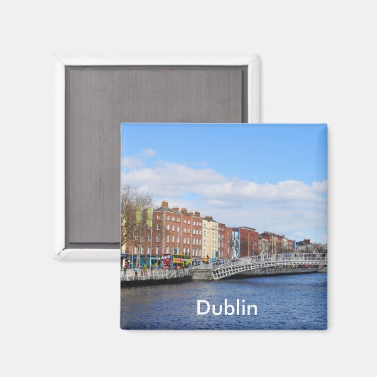 Aimant Dublin. Irlande (Recto/Verso)