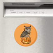 Aimant Duc d'Eurasien de Halloween (In Situ (Lave-vaisselle))