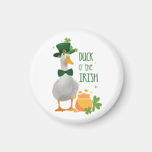 Aimant Duck o' the Irish St. Patricks Day