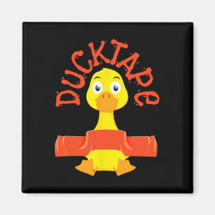 Aimant Ducktape Canard Drôle Canards Mignonnes Ferme Ador