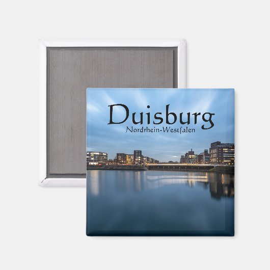 Aimant Duisbourg Allemagne (Recto/Verso)