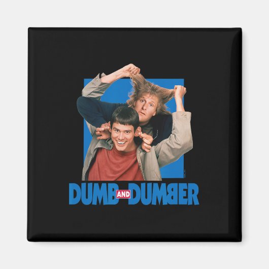 Aimant Dumb Et Dumber - Lloyd Christmas Et Harry Dunne (Devant)