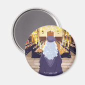 Aimant Dumbledore Parlant dans la grande salle Hogwarts (Recto/Verso)