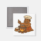 Aimant Dumi Village Chef (Recto/Verso)