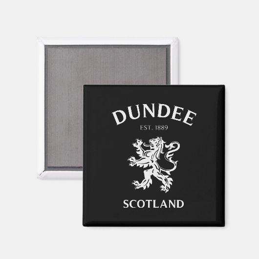 Aimant DUNDEE Écosse (Recto/Verso)