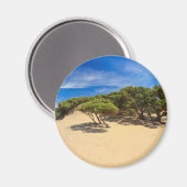 Aimant Dune de Piscinas - Sardaigne, Italie (Recto/Verso)